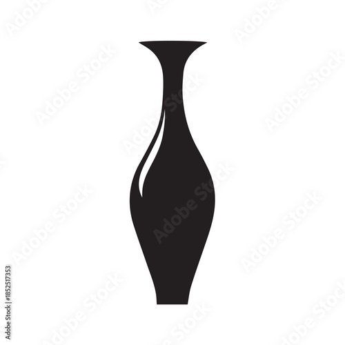 vase isolated on white background