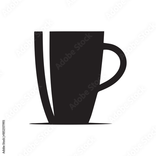coffee cup vector silhouette