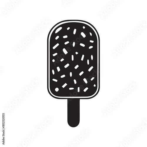 ice cream on a white background