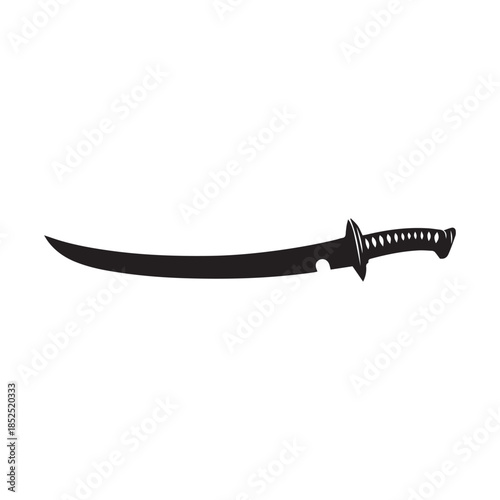 sword isolated on white background