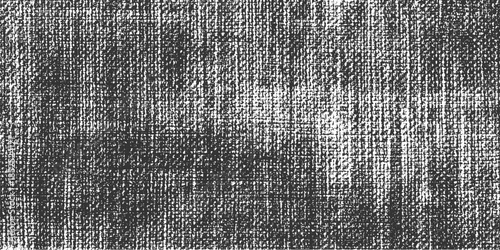 Dark grey textured background with rough woven fabric pattern and white distressed accents