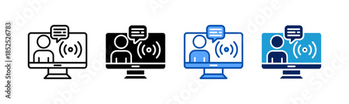 live icon set multiple style collection