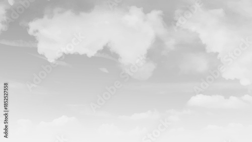 gray cloudy sky with clouds. 