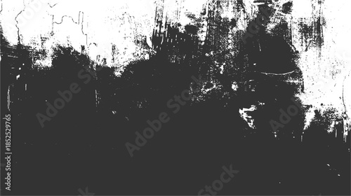 Dark gray and white textured grunge background with rough distressed surface and abstract marks