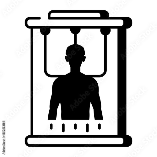 A line style icon showing cloning