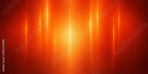 Abstract red light background with bright orange rays of fire and motion energy create a glowing flame illustration and a shining art backdrop pattern
