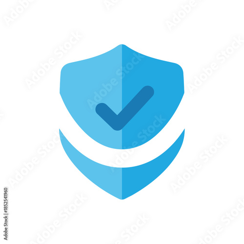 Secure Shield Icon Symbolizing Protection, Safety, and Trustworthiness