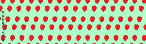 red berry, pattern on a light background, strawberry,