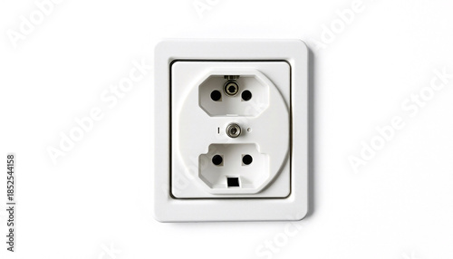 Wall Electrical Socket Outlet Isolated