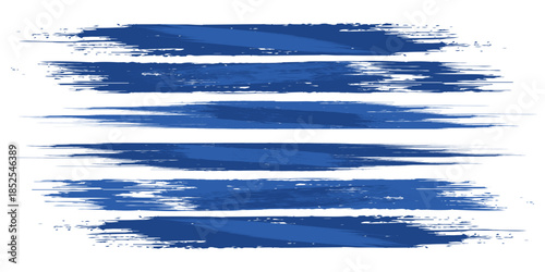 Abstract Blue and White Grunge Background with Halftone Style. Brush Stroke Illustration for Banner, Poster or Sports.