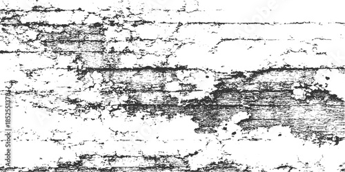 Black and white textured background with rough cracked surface and distressed pattern grunge