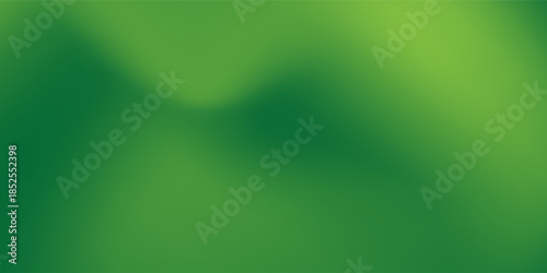 Clean natural green color gradation with pale tone paint on environmental friendly cardboard box blank paper texture background with space minimal style art concept