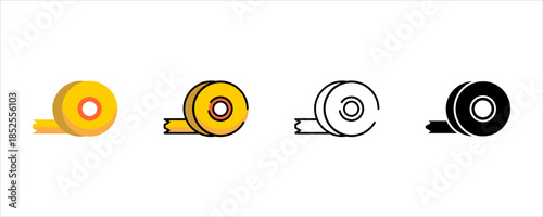 Office Tape Dispenser Icon Pack