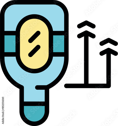 Electronic insect repellent device is emitting ultrasonic waves keeping away mosquitoes and other insects during outdoor activities