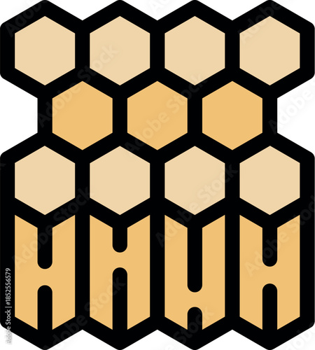 Honeycomb dripping with honey, symbolizing nature's bounty and the sweet reward of bees' labor