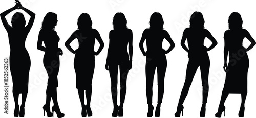 Chronic diseases medical icons with tropical jungle leaves silhouette and female profile with flowing hair for health and beauty design