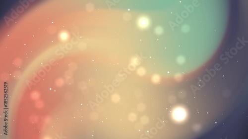 Wallpaper Mural Blurred abstract background with colorful swirls and sparkles. Suitable for vibrant design projects needing energetic and dynamic visual elements Torontodigital.ca