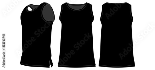 Basketball Jersey Mockup Template Vector.