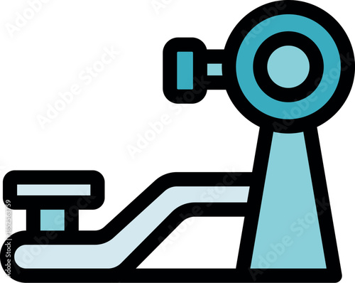 Lower back support machine promoting proper posture during exercise, enhancing workout sessions and preventing injuries