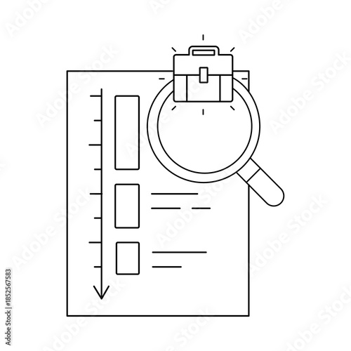 Deep Work Focus Icon. Vector Design