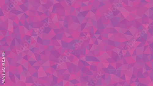 Abstract geometric background with varying shades of purple and pink
