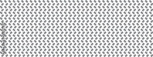 Industrial steel plate with diamond pattern texture, metallic seamless background for construction flooring and anti slip surfaces, geometric tread design vector illustration