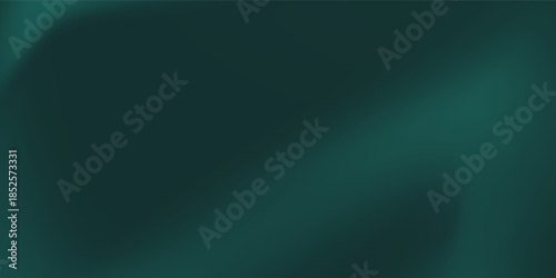 Dark teal green minimal banner calm , Noise intensive Holographic blend blurred smooth transitions tone presentation design , futuristic minimal modern luxury premium modern art concept