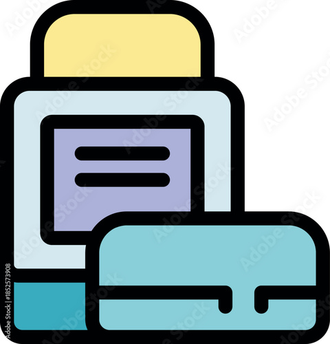 Stick deodorant and solid soap represent essential personal care products for maintaining cleanliness, freshness, and hygiene