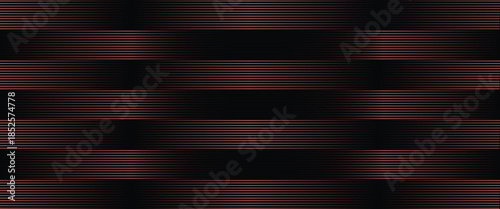 abstract red background with glowing curve lines. modern shiny red gradient geometric circle lines pattern. futuristic concept.