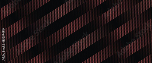 abstract red background with glowing curve lines. modern shiny red gradient geometric circle lines pattern.