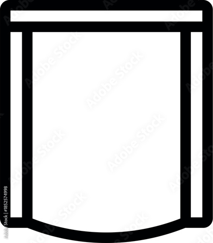 Flexible packaging is standing up and displaying the product inside