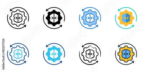 Change icons set multiple style collection. 
