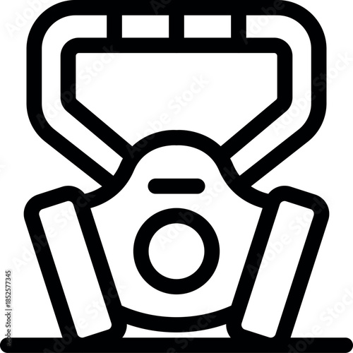 Respirator mask protecting from toxic fumes, viruses and pollution