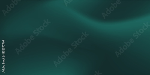 Dark teal green minimal banner calm , Noise intensive Holographic blend blurred smooth transitions tone presentation design , futuristic minimal modern luxury premium modern art concept