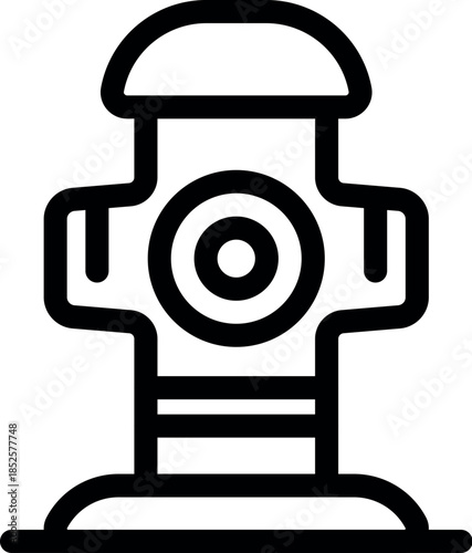 Fire hydrant standing by, ensuring quick access to water for firefighting and emergency response