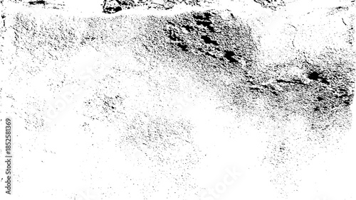 Black and white grunge urban texture vector with copy space. vector illustration