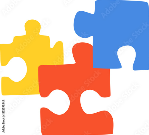 Children's Toy Puzzle Pieces