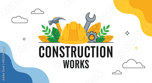 Construction works and building projects for a better future.