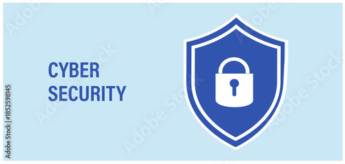 Cyber security and data protection concept. Businessman secure data management and protect data from hacker attacks vector illustration	