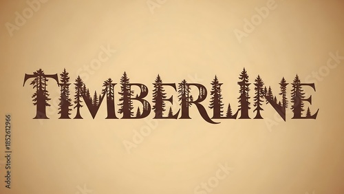 Timberline logo with tree silhouettes.