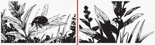 bird inside leaf illustration, nature eco concept vector, bird leaf silhouette art, environment protection illustration, green nature concept design, eco friendly artwork, wildlife conservation vector