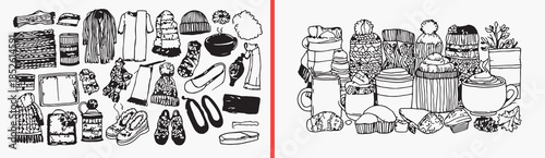 camping equipment doodles vector, outdoor gear clipart, adventure tools svg, hiking camping illustration, travel equipment graphics, black camping silhouettes, outdoor lifestyle vector art, survival g