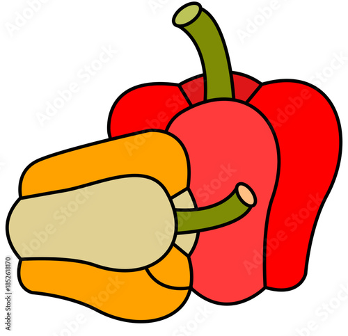 Bell Pepper illustration