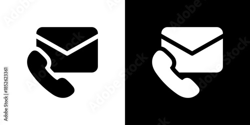 お問い合わせのメール・電話アイコン