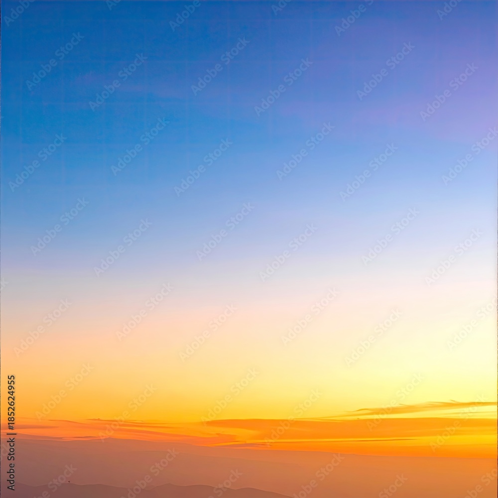 Obraz premium Sunrise or sunset sky, vibrant colors