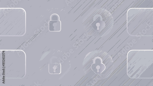 Secure online protection with padlocks and encrypted data