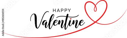 Happy Valentine Heart Graphic