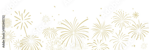 Fireworks on the sky, fireworks background 