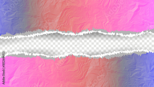 Hyper realistic torn paper edges, vector illustration. Ripped paper or torn paper edge. seamless torn paper edges	