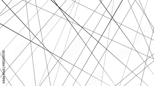 Random geometric line pattern on a transparent background. Random line low poly pattern. abstract seamless line vector. Random chaotic lines abstract geometric patterns of modern design.	
